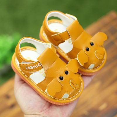 Sandale bebelusi din piele pentru fete si baieti - talpa moale