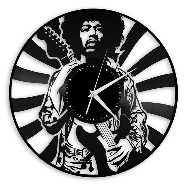 Ceas decorativ din vinil la zi