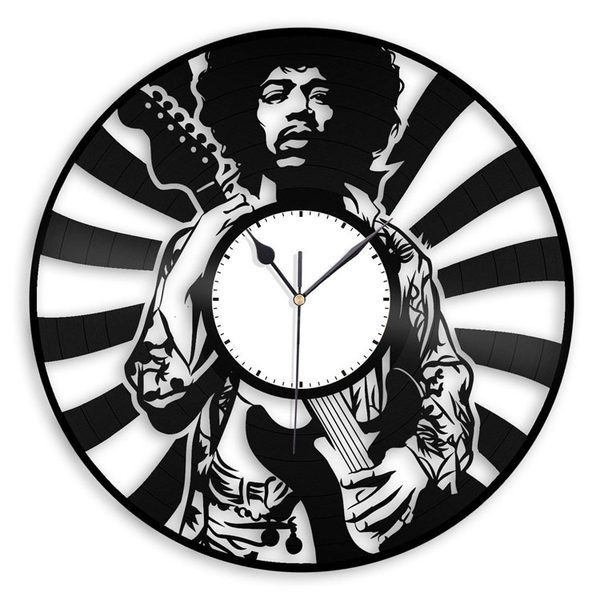 Ceas decorativ din vinil la zi