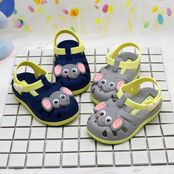 Бебешки сандали с 3D елементи-два модела