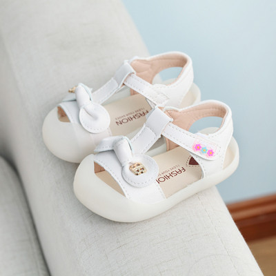 Sandale moderne pentru bebeluși din piele ecologică cu panglică și talpă moale