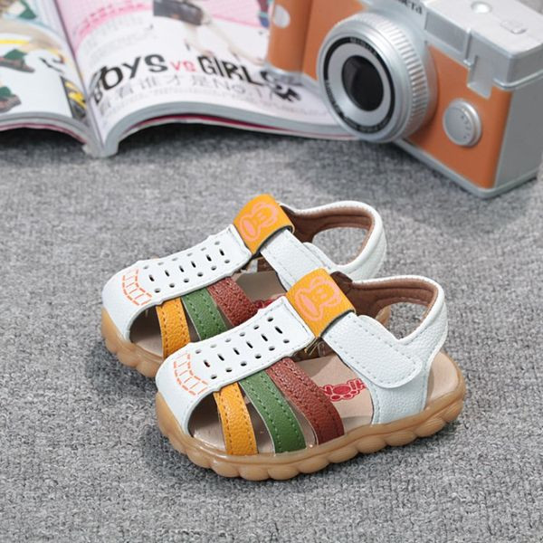 Sandale de vara pentru bebelusi pentru fete si baieti cu talpa moale