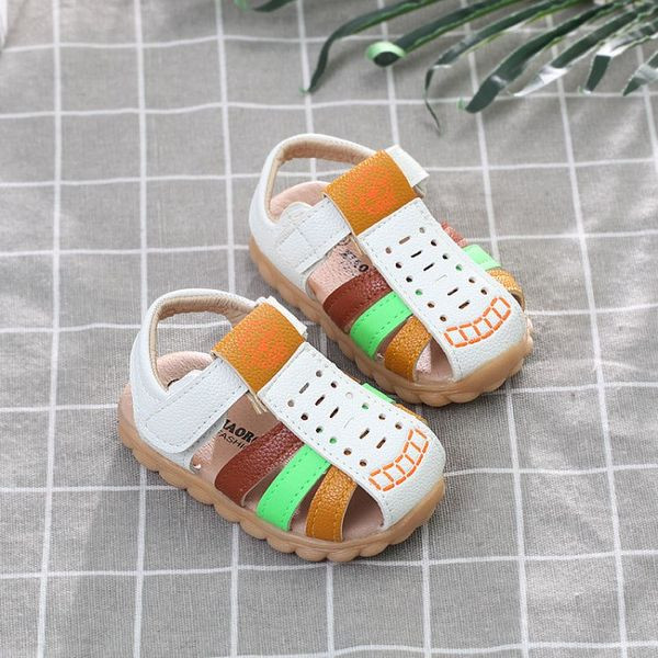 Sandale de vara pentru bebelusi pentru fete si baieti cu talpa moale