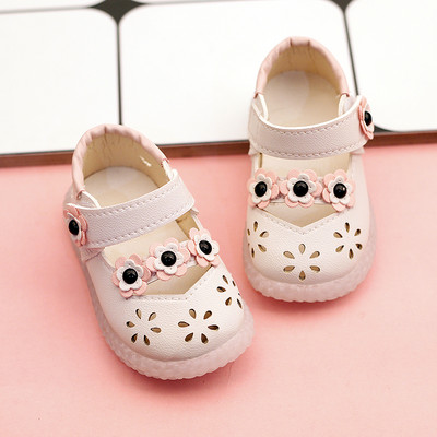 Pantofi pentru bebelusi din piele ecologica cu banda