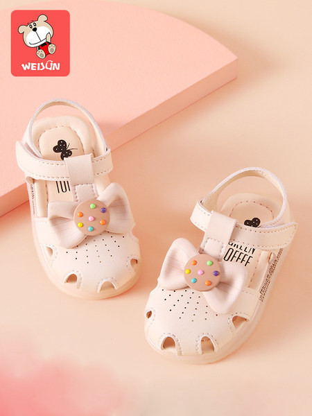 Model nou de sandale bebelusi cu panglica pentru fete