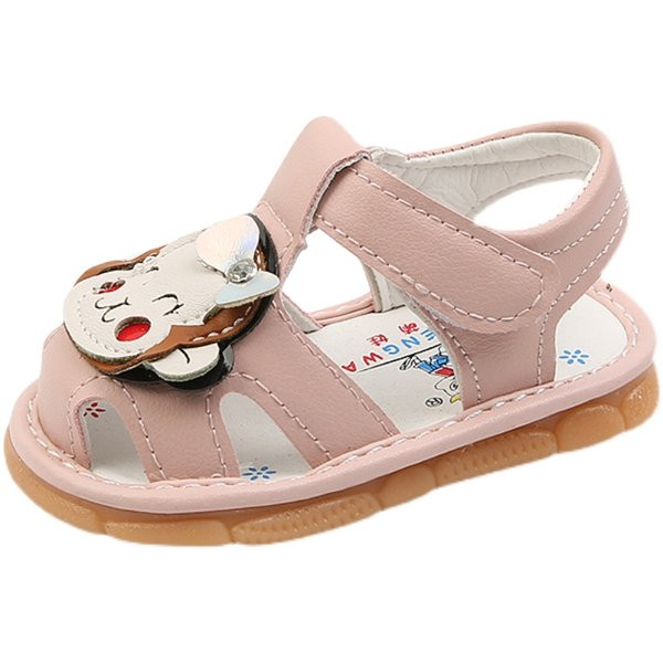 Sandale pentru bebelusi cu plasture din piele ecologica