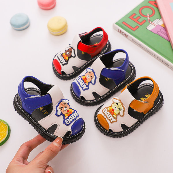 Sandale din piele pentru bebelusi cu element 3D