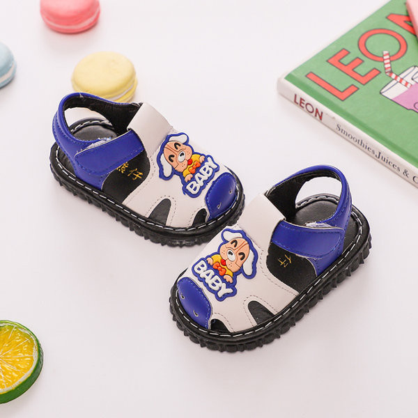 Sandale din piele pentru bebelusi cu element 3D