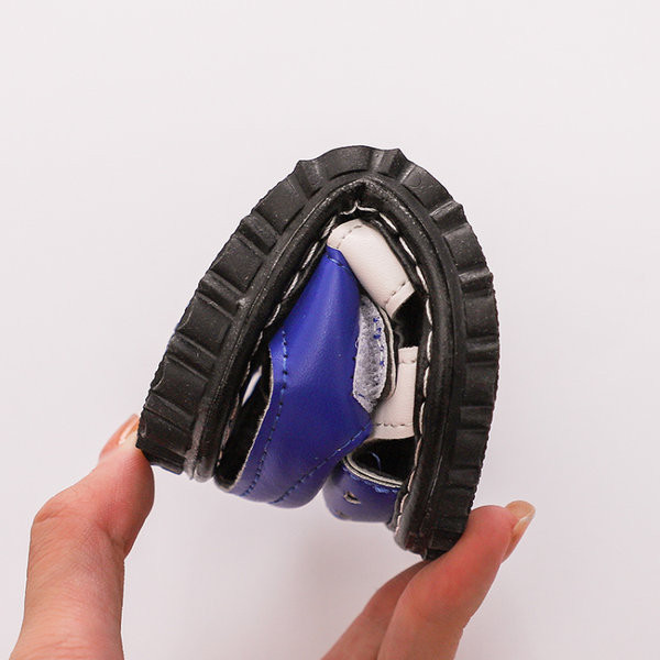 Sandale din piele pentru bebelusi cu element 3D