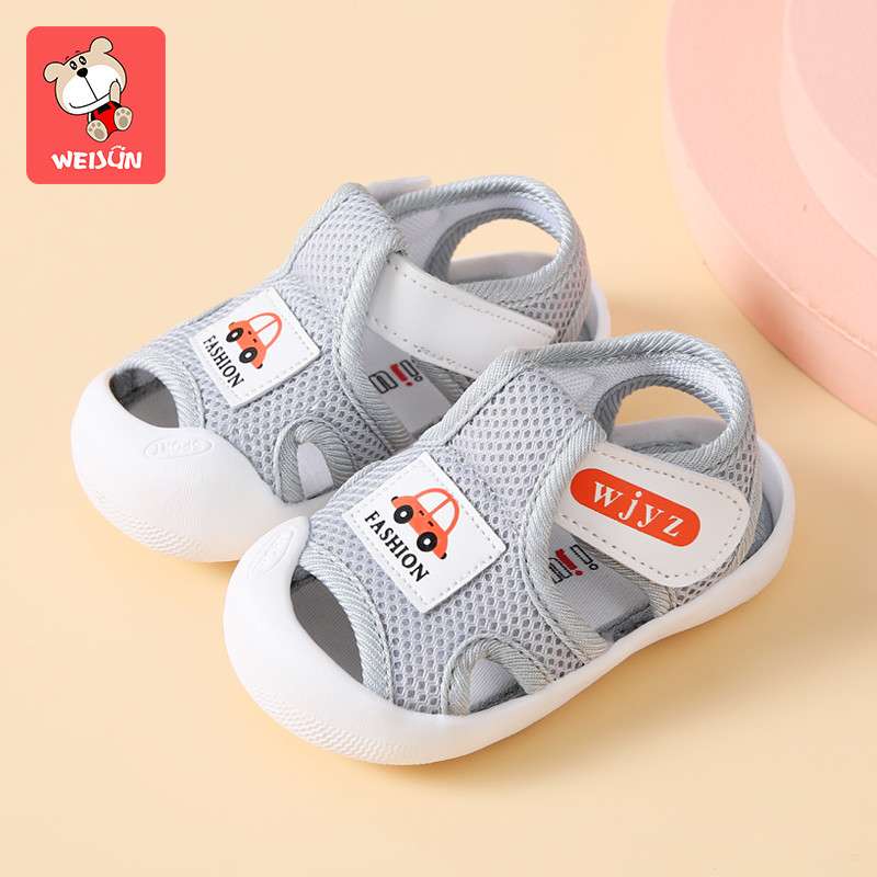 Pantofi pentru bebelusi cu plasa pentru fete si baieti - mai multe modele