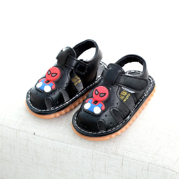 Sandale moderne pentru bebeluși din imitație de piele cu talpă plată