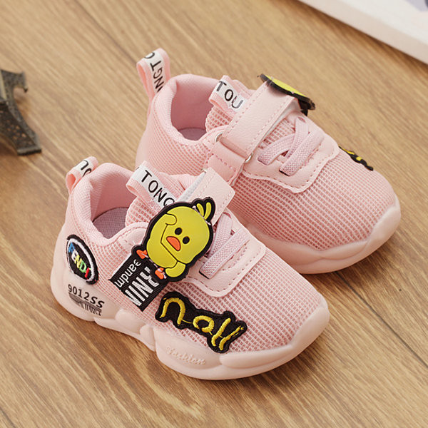 Model nou de adidasi bebe cu broderie pentru fete