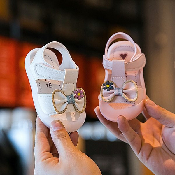 Sandale de vara pentru bebelusi din piele ecologica si talpa de cauciuc