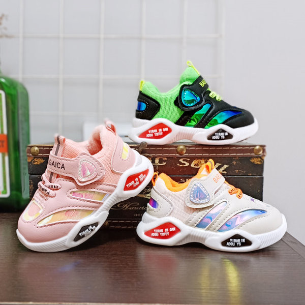 Tenisi moderni pentru bebelusi din piele ecologica pentru fete si baieti