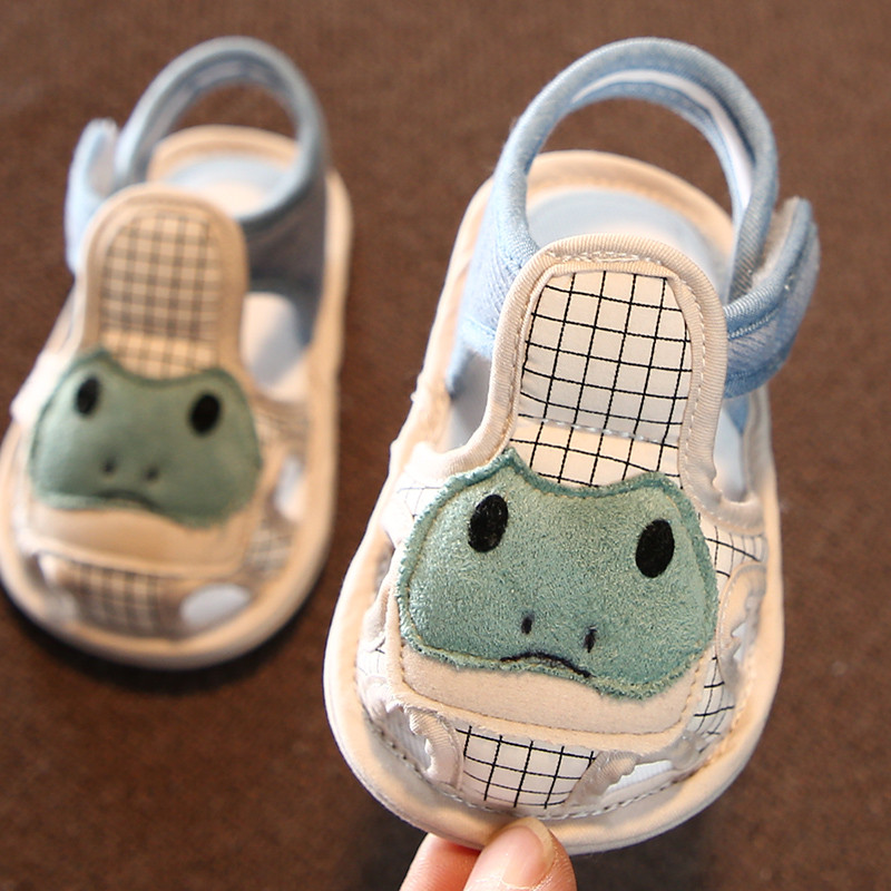 Sandale de vara din stofa cu talpa moale