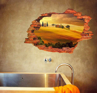 3D lipdukai - įvairūs nauji modeliai kraštovaizdžio temomis