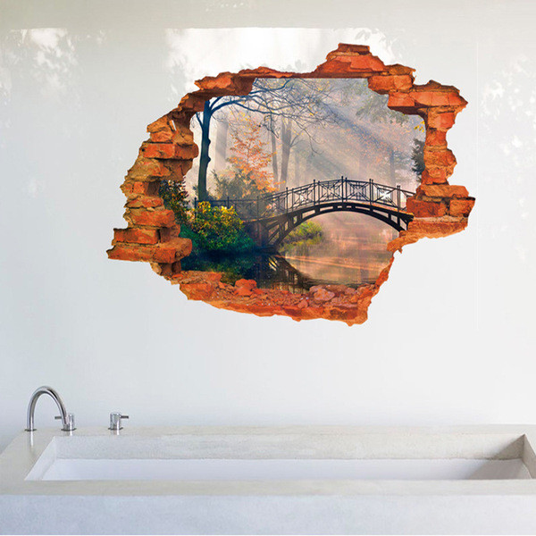 3D lipdukai - įvairūs nauji modeliai kraštovaizdžio temomis