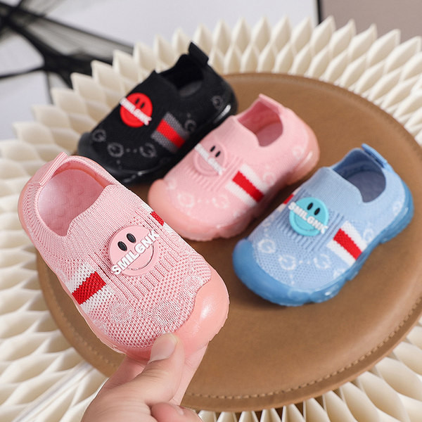 Pantofi casual pentru bebelusi cu talpa moale pentru fete sau baieti