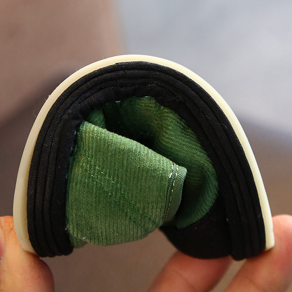 Pantofi textile pentru bebelusi - model unisex