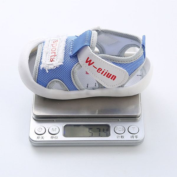 Sandale pentru bebeluși cu autocolant și emblemă pentru fete și băieți