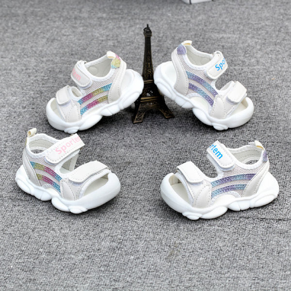 Sandale casual pentru bebelusi cu velcro