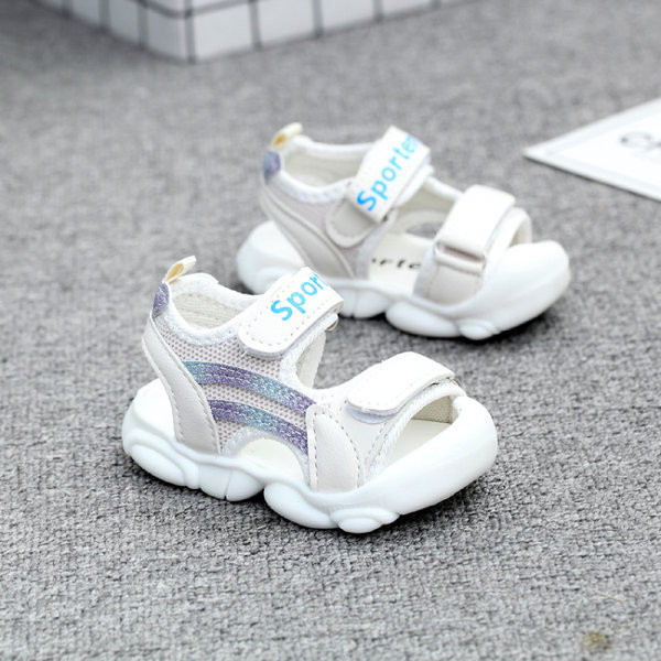 Sandale casual pentru bebelusi cu velcro