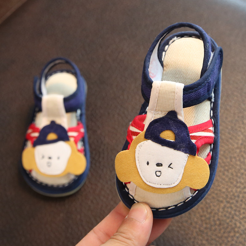 Sandale textile bebelusi - model unisex