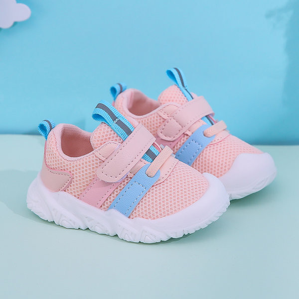 Model nou de adidași bebeluși pentru fete cu velcro