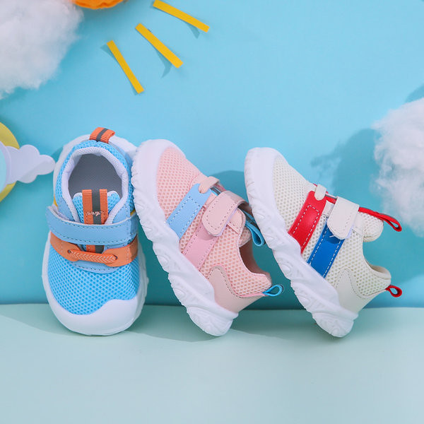 Model nou de adidași bebeluși pentru fete cu velcro