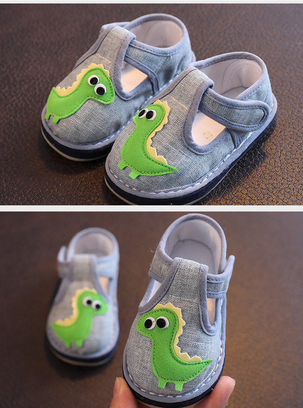 Cizme textile pentru bebelusi - model unisex