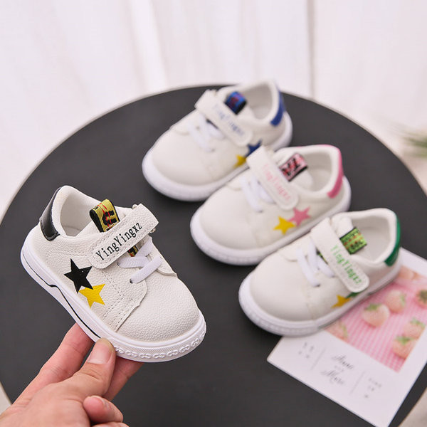 Adidași pentru bebeluși colorați pentru fete sau băieți cu aplicație și element 3D