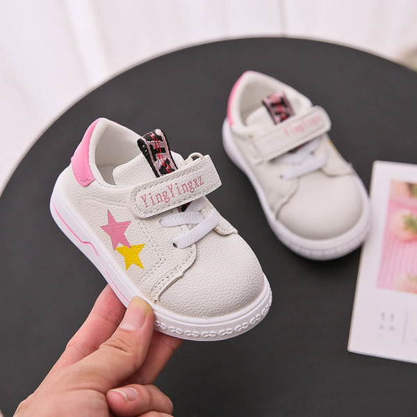 Adidași pentru bebeluși colorați pentru fete sau băieți cu aplicație și element 3D