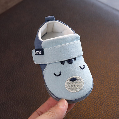 Pantofi pentru bebelusi cu talpa moale pentru copii