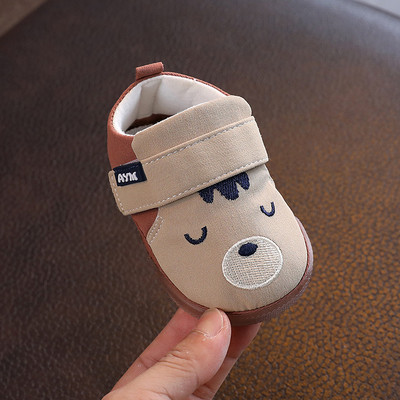 Pantofi pentru bebelusi cu talpa moale pentru copii