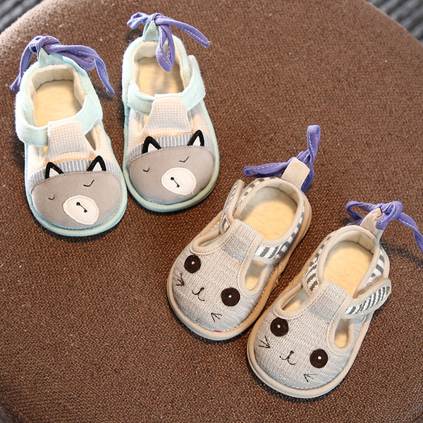 Cizme textile pentru bebelusi potrivite pentru baieti si fete