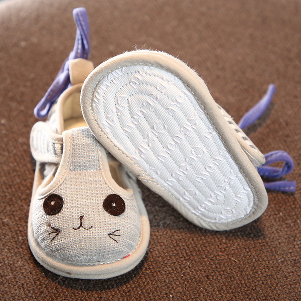 Cizme textile pentru bebelusi potrivite pentru baieti si fete