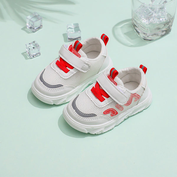 Tenisi casual pentru bebelusi cu velcro - trei culori