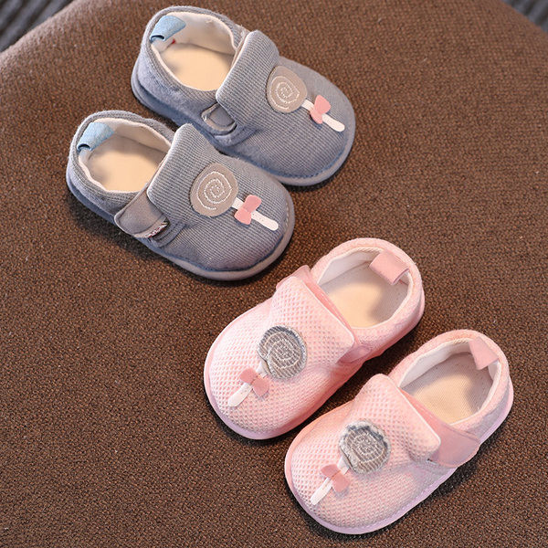 Cizme de primavara textil cu aplicatie