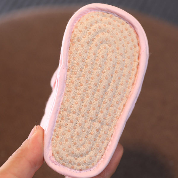 Cizme de primavara textil cu aplicatie