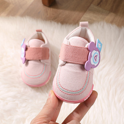 Pantofi pentru bebelusi cu talpa moale pentru fete si baieti