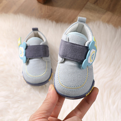 Pantofi pentru bebelusi cu talpa moale pentru fete si baieti