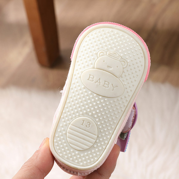 Pantofi pentru bebelusi cu talpa moale pentru fete si baieti