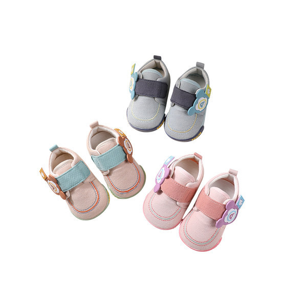 Pantofi pentru bebelusi cu talpa moale pentru fete si baieti