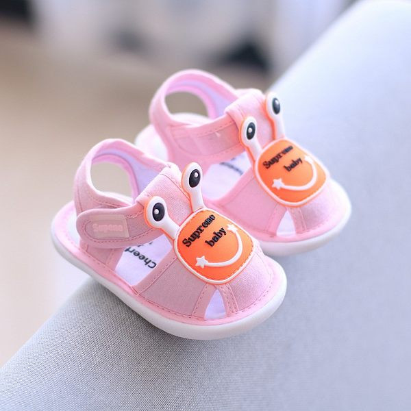 Sandale bebelusi cu talpa plata - doua modele