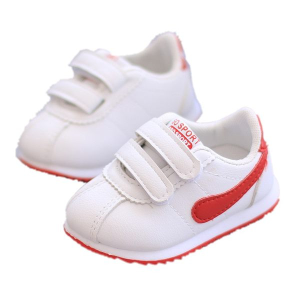 Adidași pentru bebeluși cu autocolante - din piele ecologică