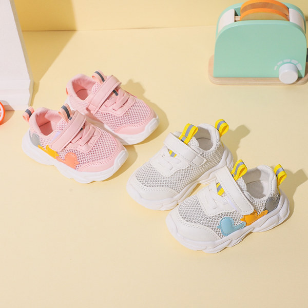 Tenisi casual respirabili pentru bebelusi cu velcro