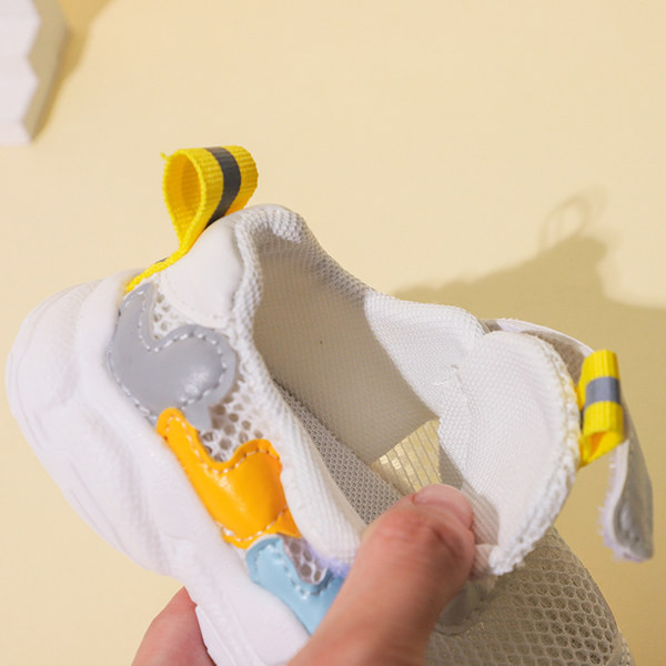 Tenisi casual respirabili pentru bebelusi cu velcro