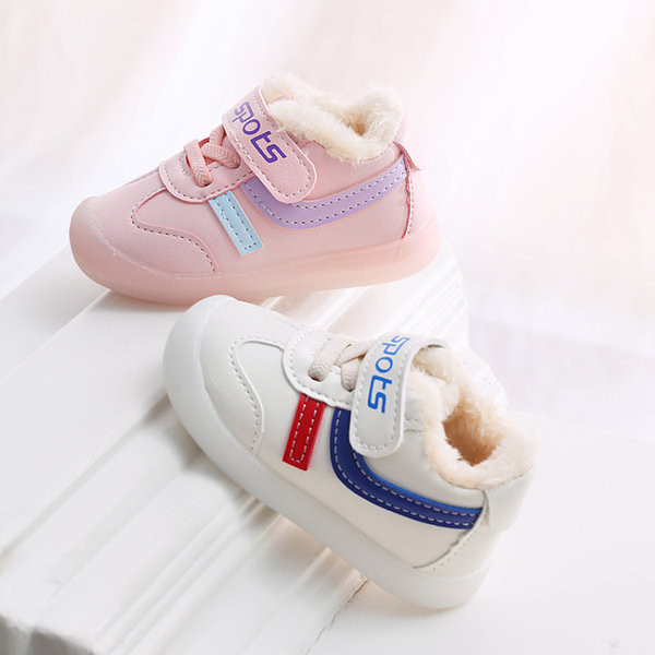 Model nou de pantofi pentru bebeluși cu căptușeală moale și caldă pentru fete sau băieți - mai multe modele