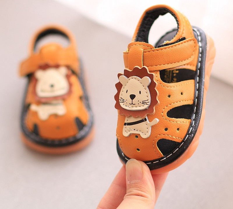 Sandale bebelusi pentru fete si baieti cu element 3D - doua modele