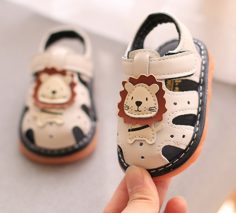 Sandale bebelusi pentru fete si baieti cu element 3D - doua modele